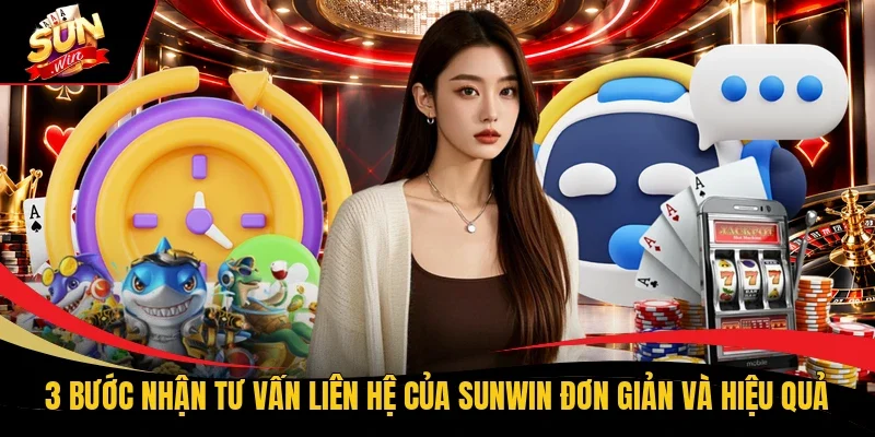 3 bước nhận tư vấn liên hệ của Sunwin đơn giản và hiệu quả