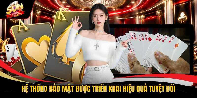 Hệ thống bảo mật được triển khai hiệu quả tuyệt đối